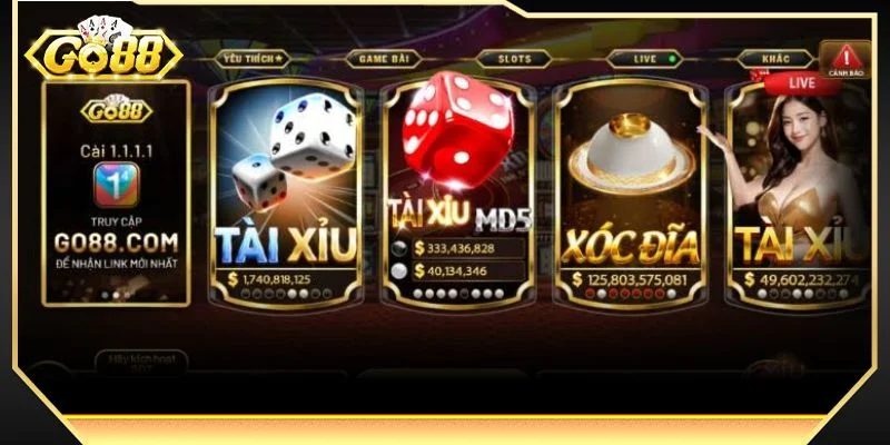 Sân chơi Tài Xỉu cực sôi động tại sàn cược